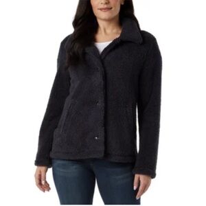 32 Degrees Heat Button Closure Cozy Sweater